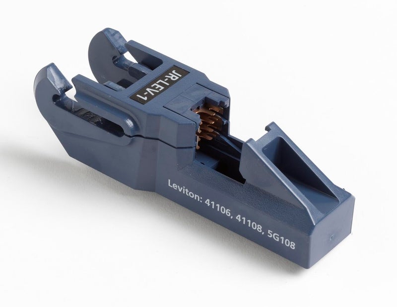 فلوك نتوركس أداة إنهاء Fluke Networks JackRapid JR-LEV-1 لمقابس Leviton 41106 41108 5G108 - Image 3